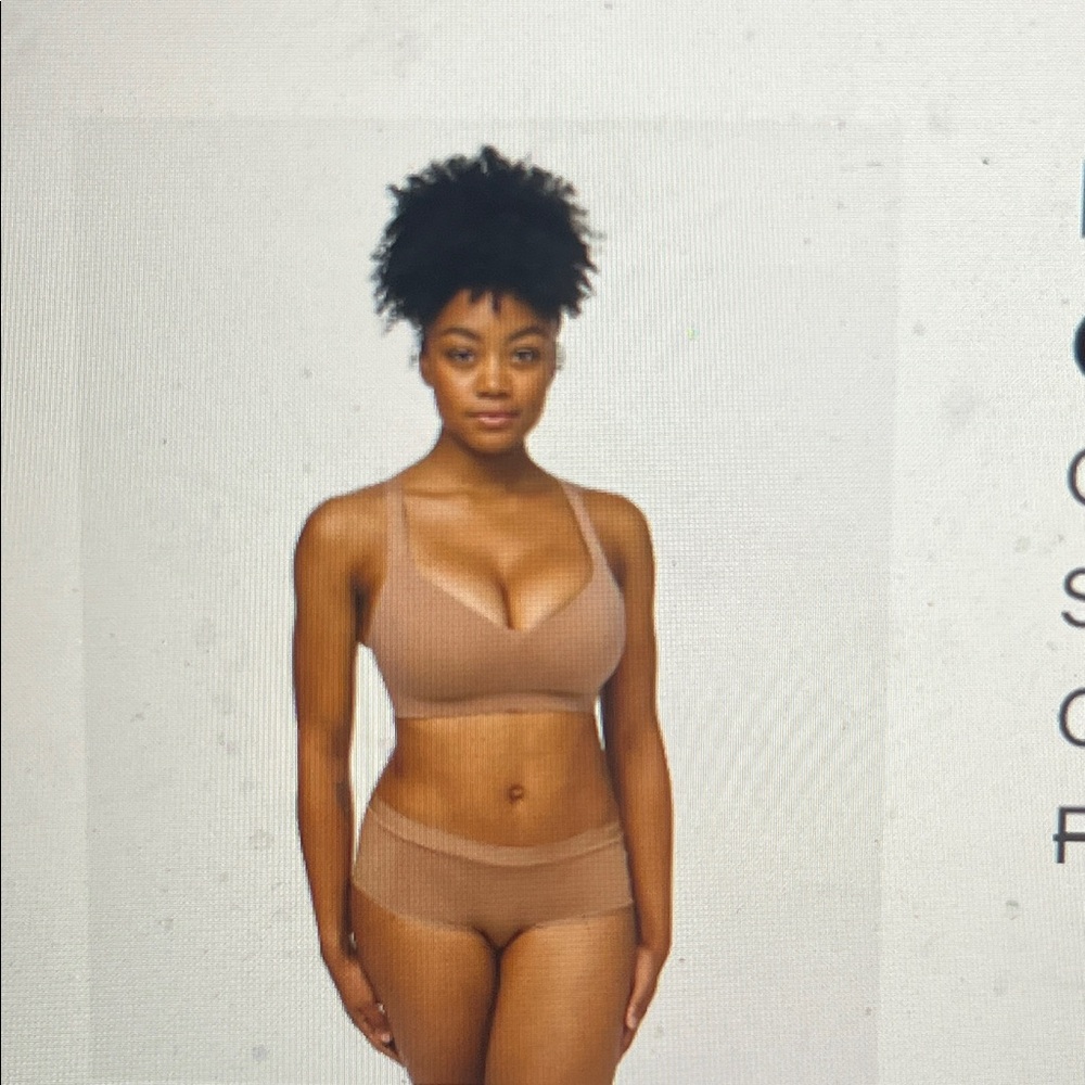 Lululemon Athletica Cream Like Nothing Bra dusty bronze - Picture 5 of 5